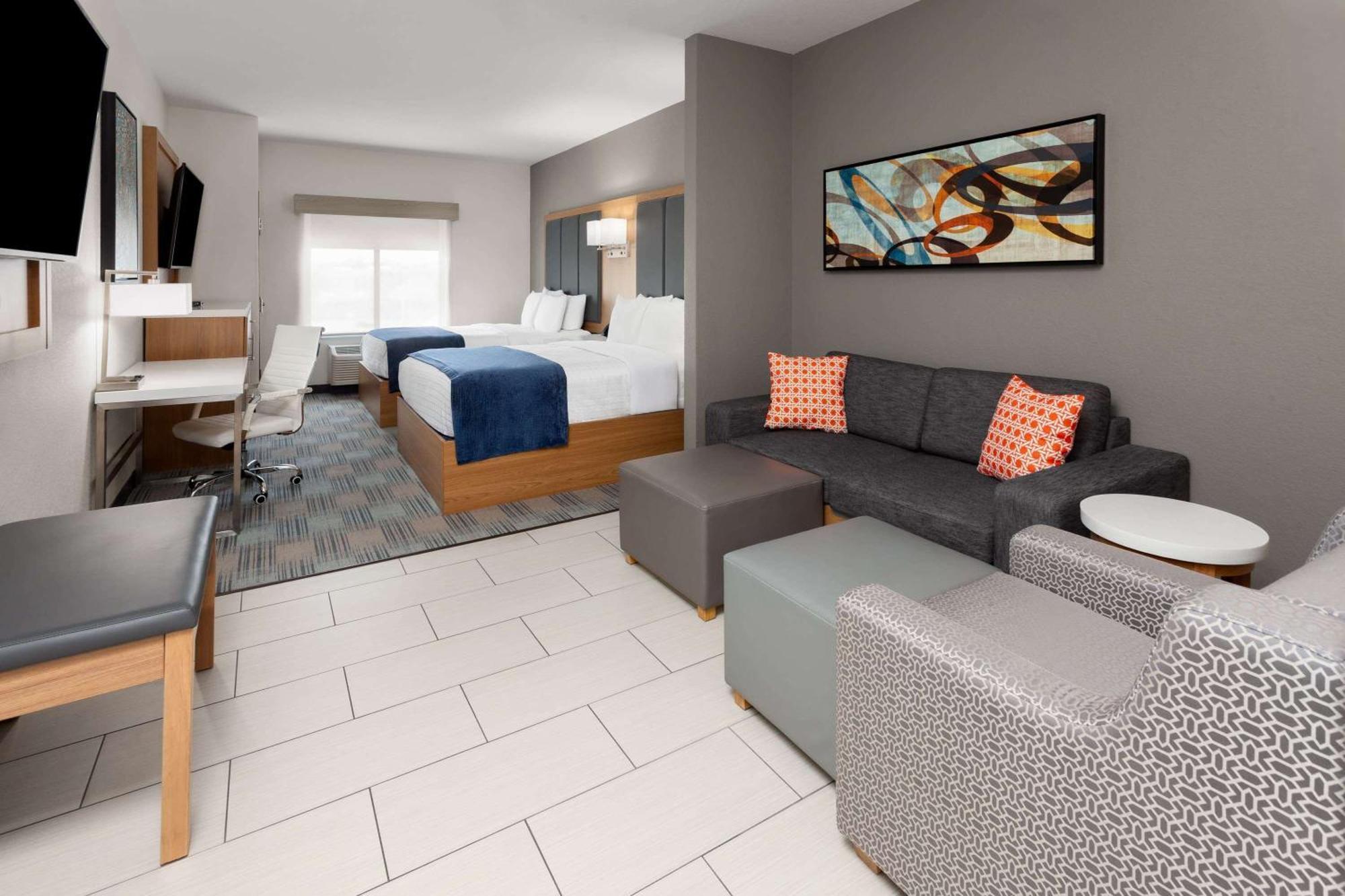 La Quinta Inn & Suites By Wyndham Coralville Iowa City المظهر الخارجي الصورة